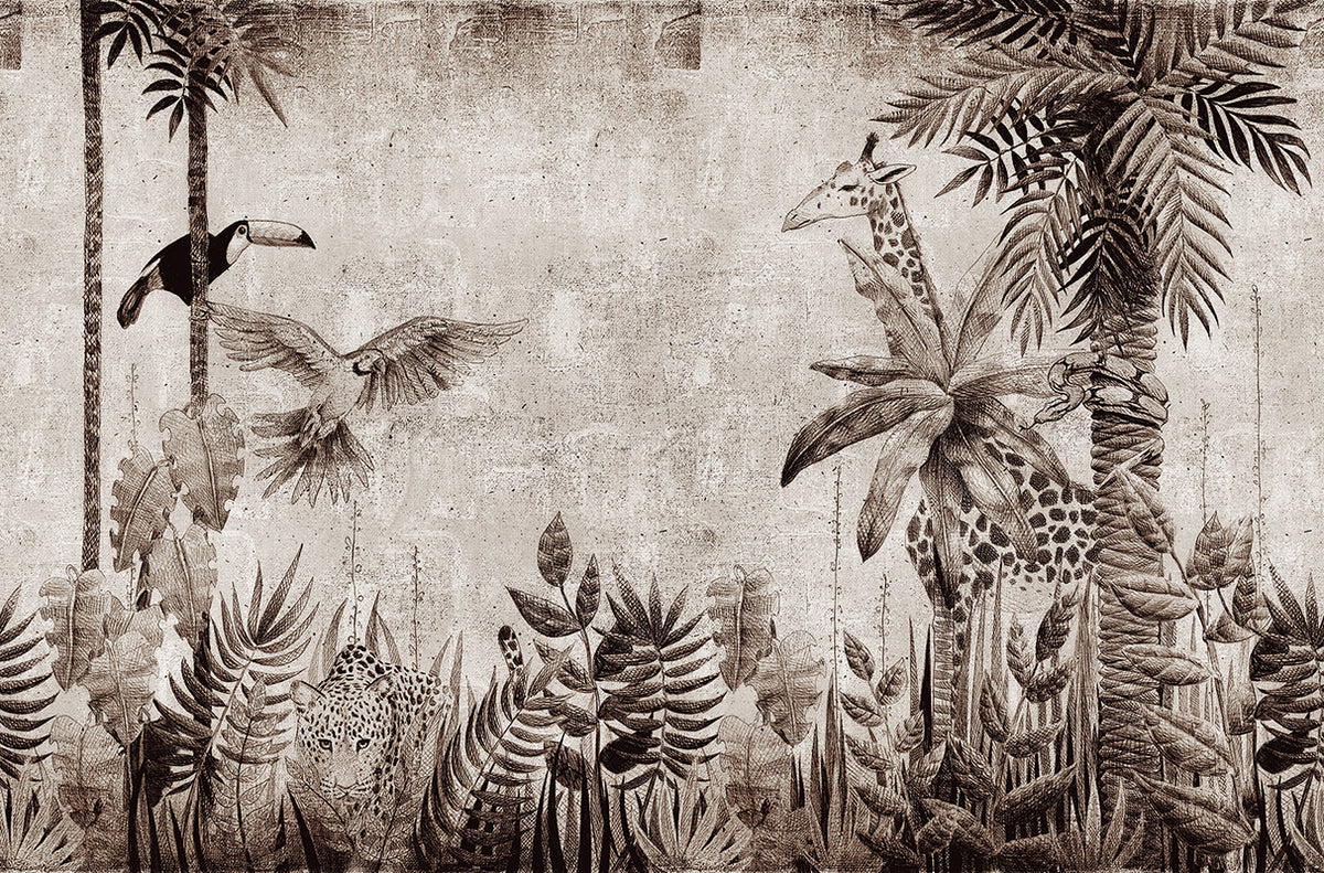 The leopard - papel de colgadura LondonArt 15146