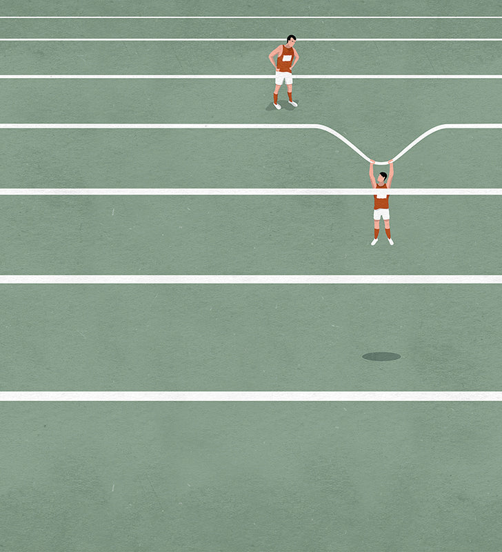 Running - papel de colgadura LondonArt 17099