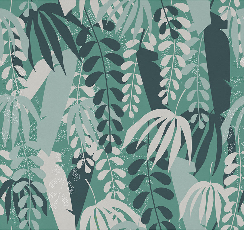 Tropical shape - papel de colgadura LondonArt 17102