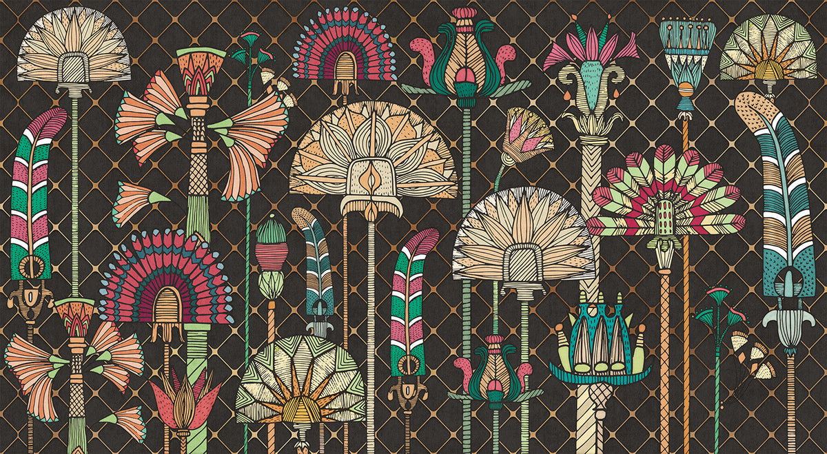 Flabelli - papel de colgadura LondonArt 18035
