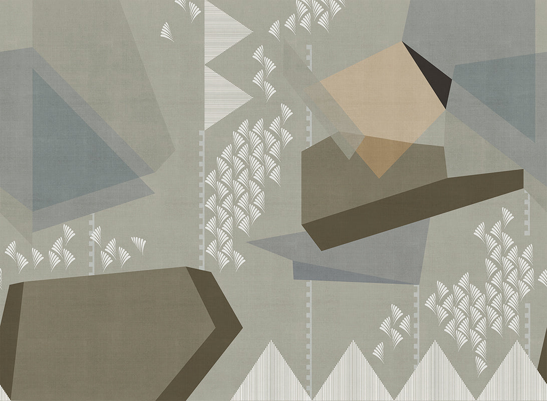 Calle collina - papel de colgadura LondonArt 18074