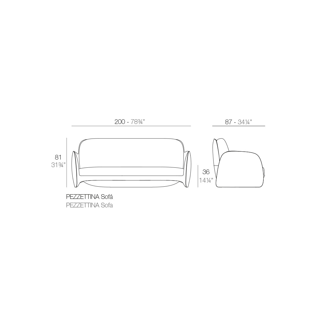 Pezzetina Sofa