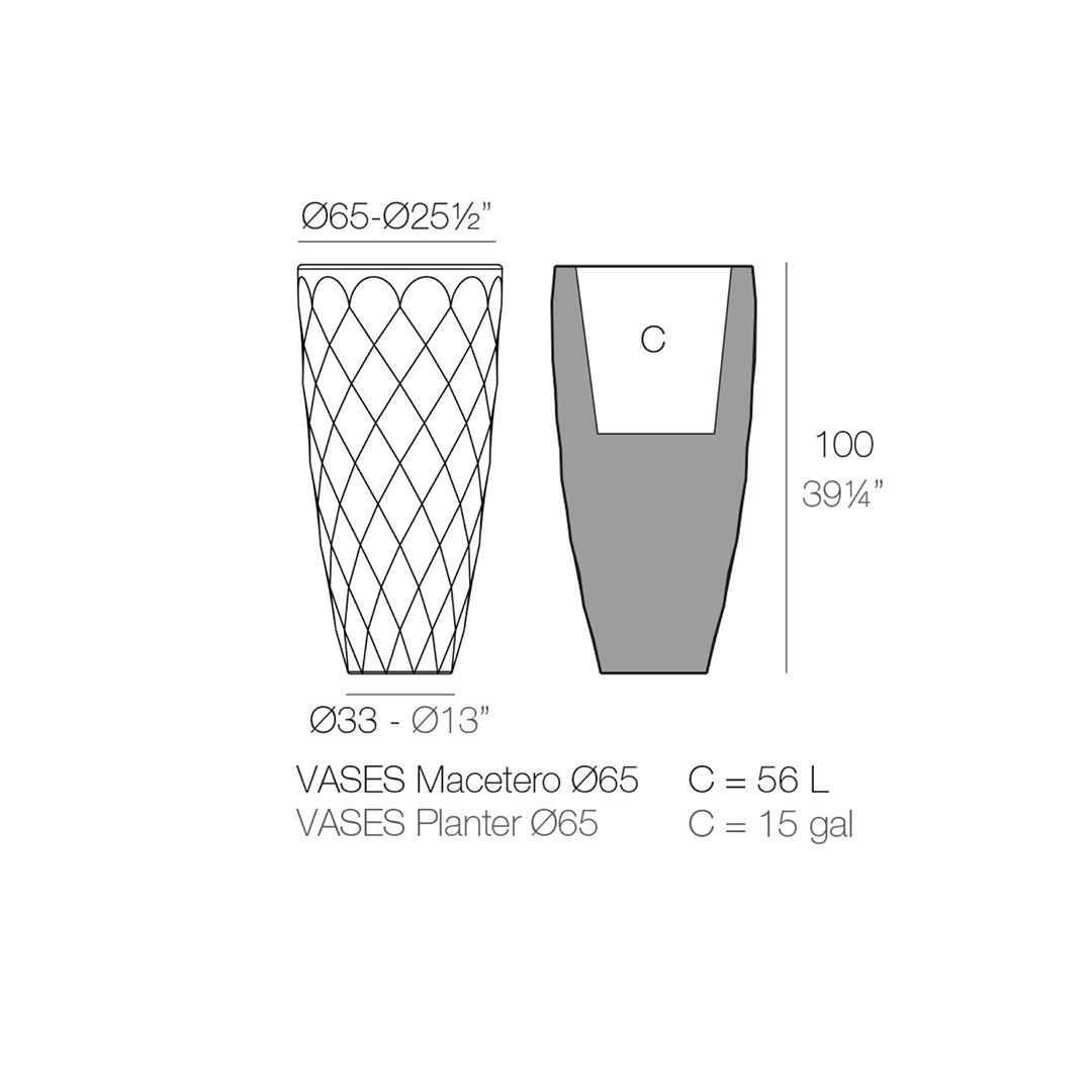 Matera Vase 100cm