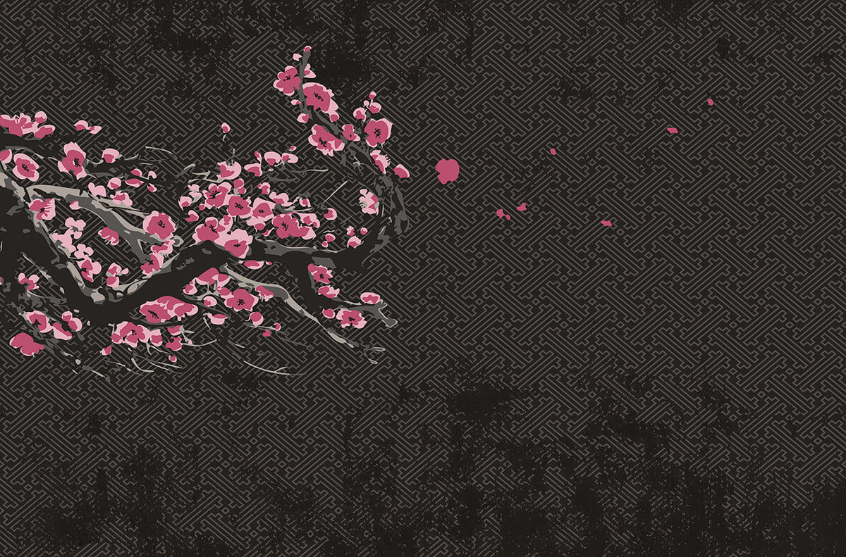 Blossoms - papel de colgadura LondonArt 13BL
