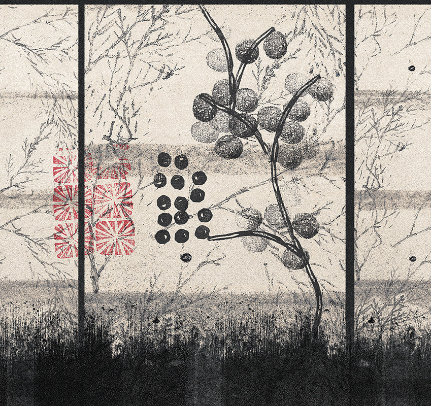 Japanese - papel de colgadura LondonArt 16007