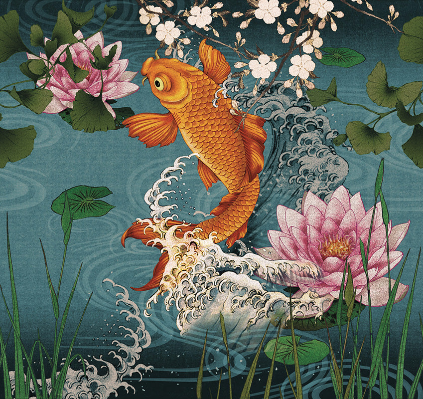 Koi - papel de colgadura LondonArt 17018