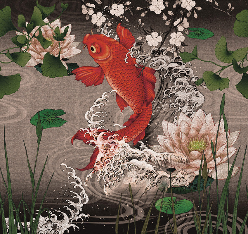 Koi - papel de colgadura LondonArt 17018
