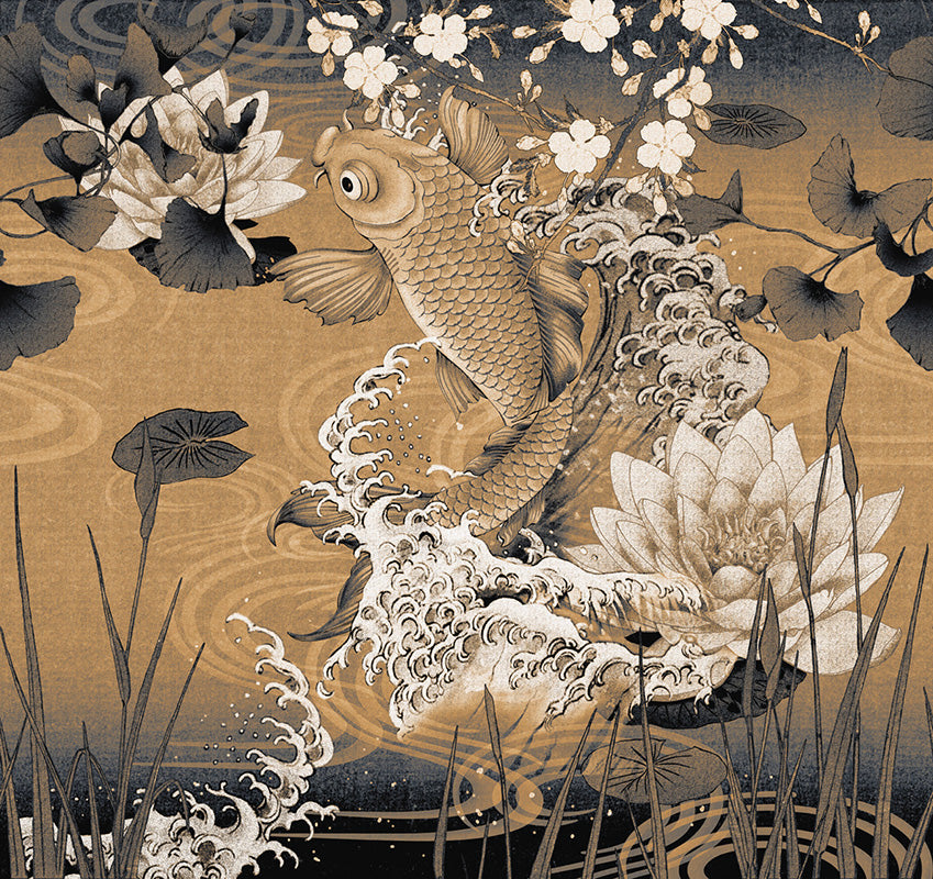 Koi - papel de colgadura LondonArt 17018