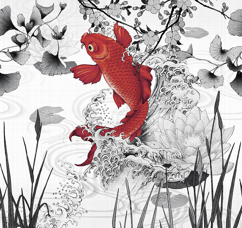 Koi - papel de colgadura LondonArt 17018