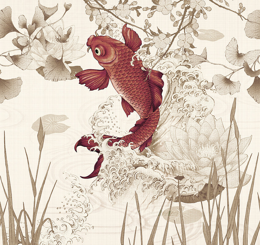 Koi - papel de colgadura LondonArt 17018