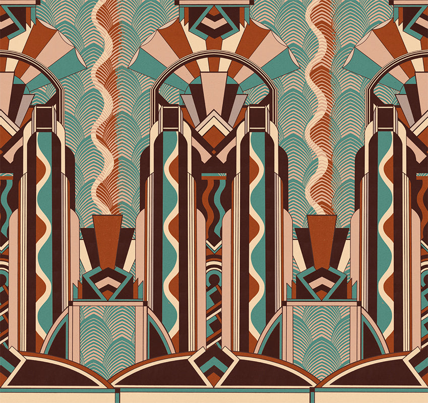 Deco jungle - papel de colgadura LondonArt 17020