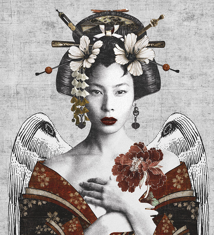 Geisha - papel de colgadura LondonArt 17021