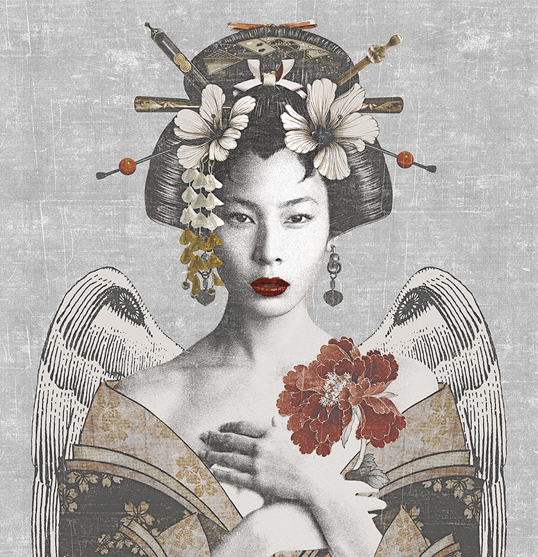Geisha - papel de colgadura LondonArt 17021
