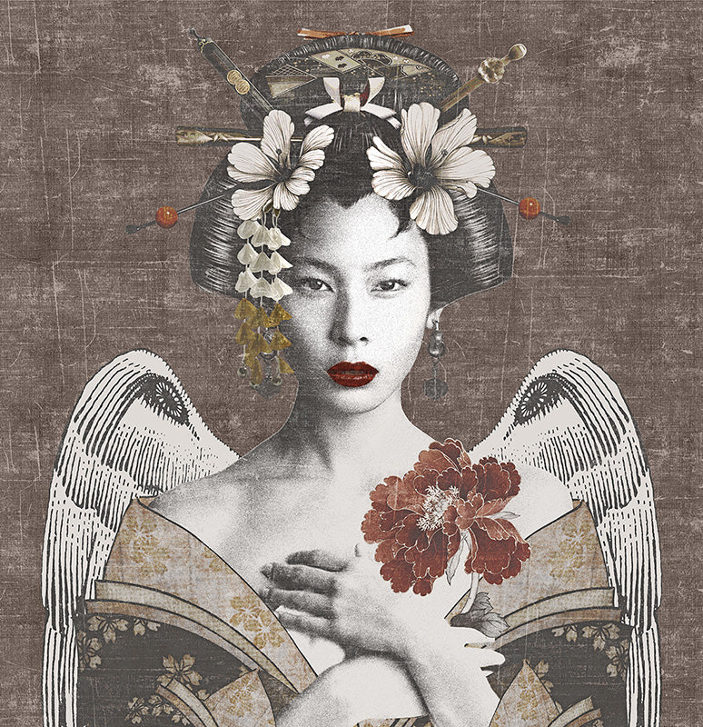 Geisha - papel de colgadura LondonArt 17021