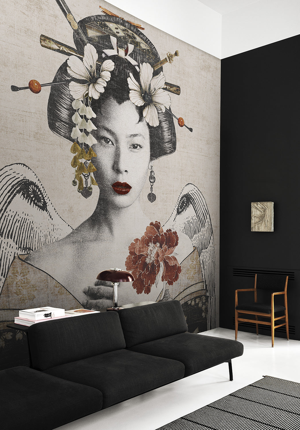 Geisha - papel de colgadura LondonArt 17021