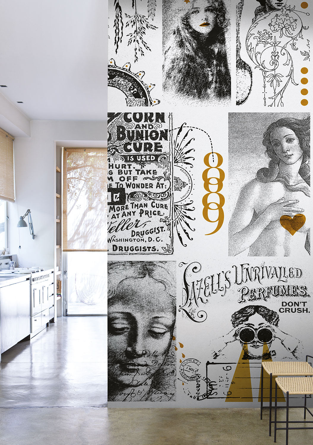 800 - papel de colgadura LondonArt 17024