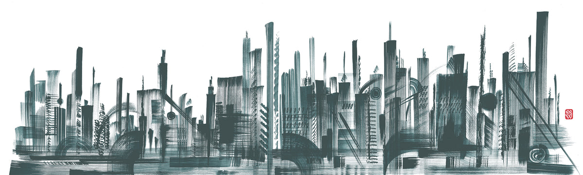 Skyline - papel de colgadura LondonArt 17042