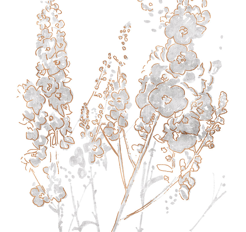 In flower - papel de colgadura LondonArt 17504