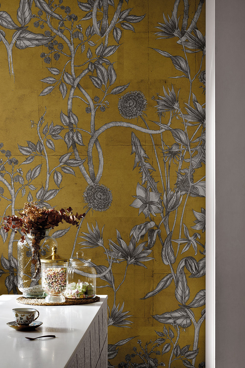 Wild flower - papel de colgadura LondonArt 18041
