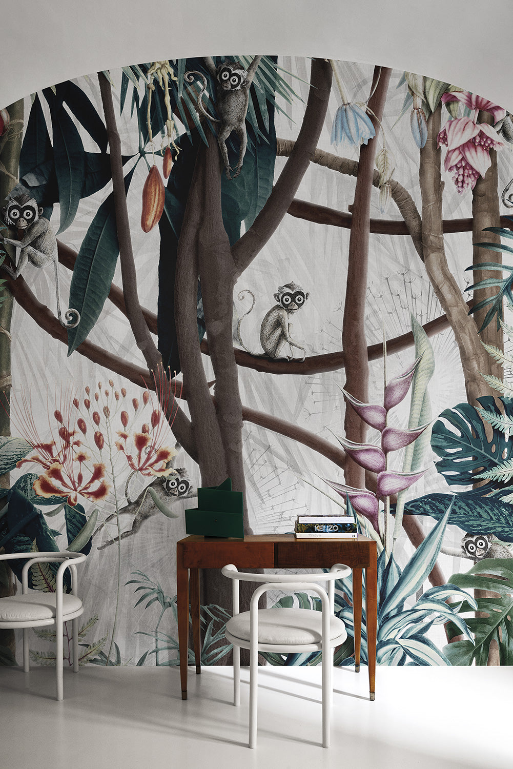 Looks in the forest - papel de colgadura LondonArt 18053