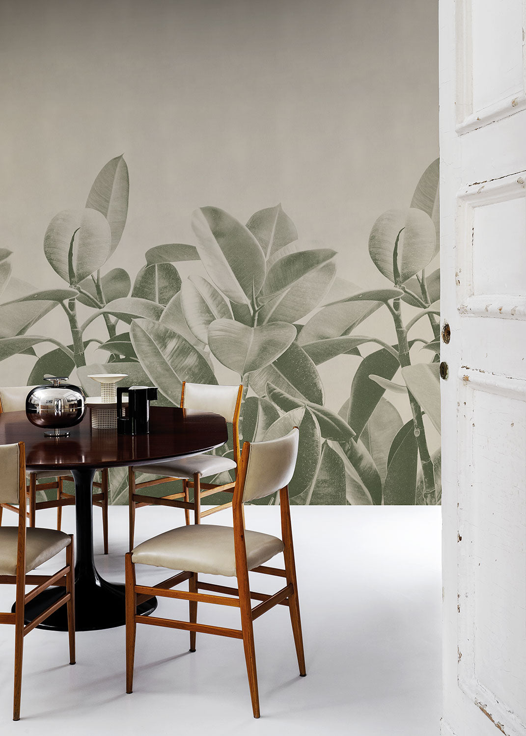 Rubber plant - papel de colgadura LondonArt 18056