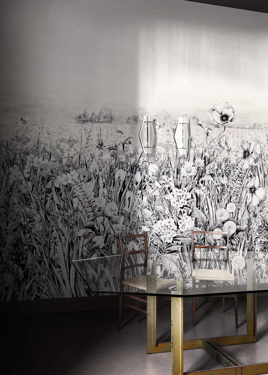 King poppy - papel de colgadura LondonArt 18057