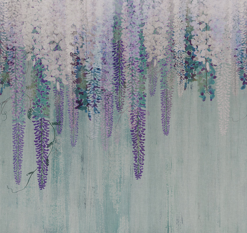 Purple rain - papel de colgadura LondonArt 18073