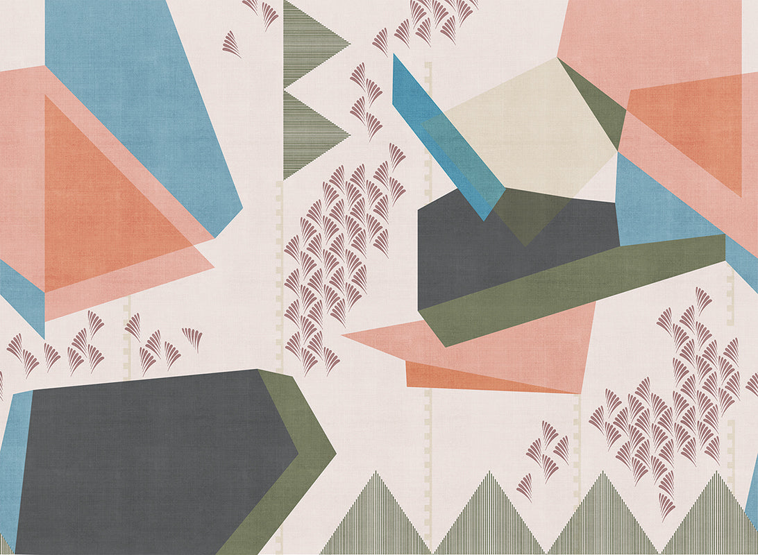 Calle collina - papel de colgadura LondonArt 18074