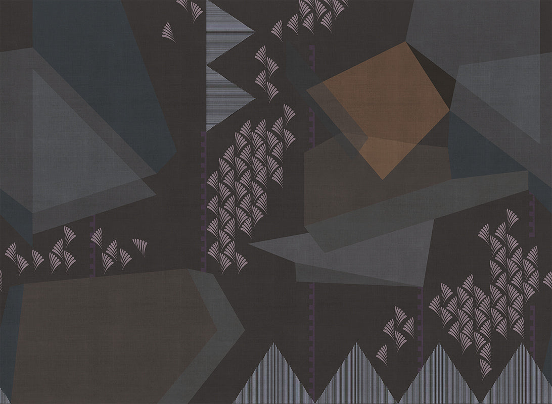 Calle collina - papel de colgadura LondonArt 18074