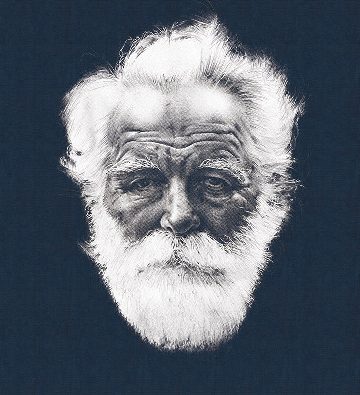 The old man - papel de colgadura LondonArt 18089