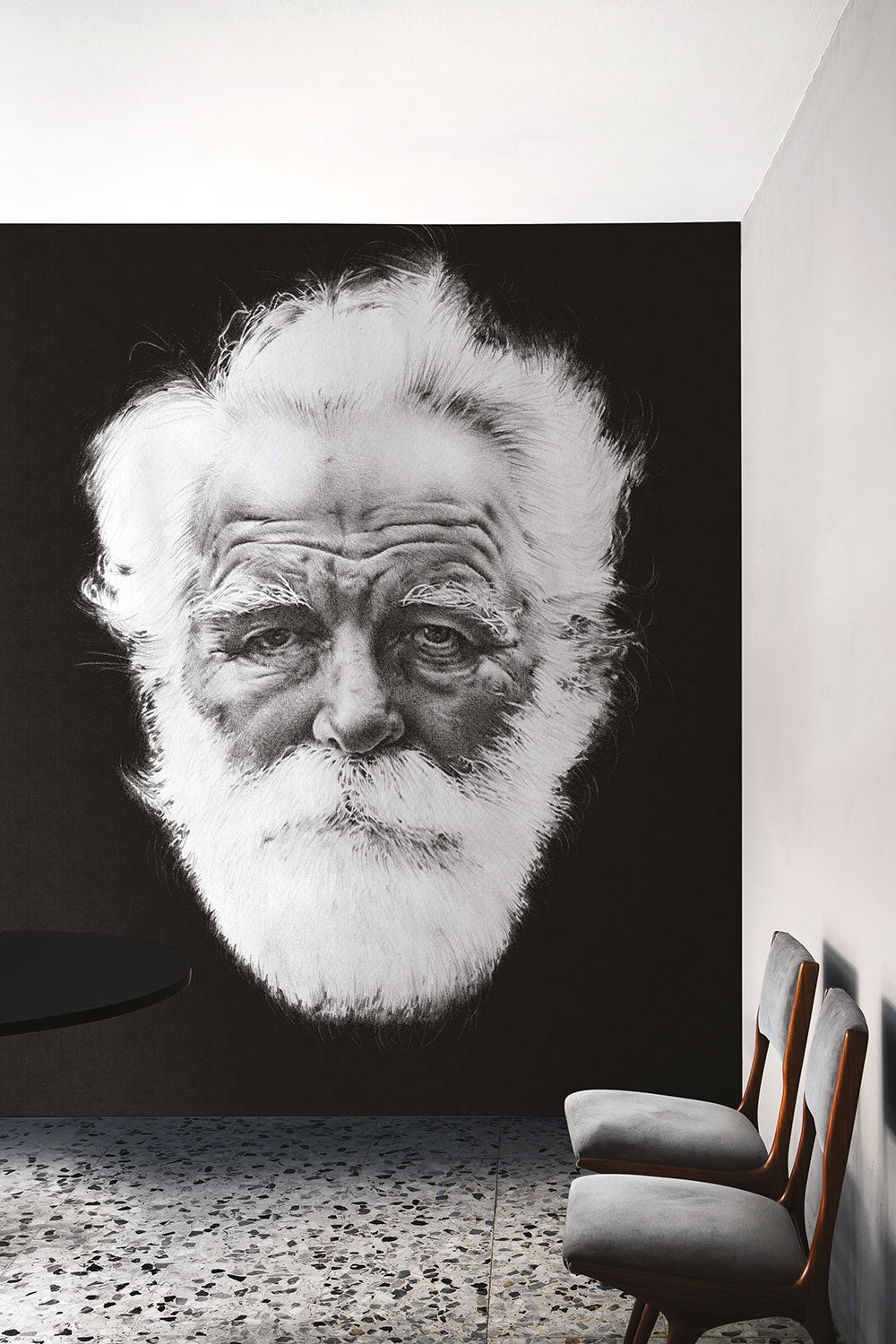 The old man - papel de colgadura LondonArt 18089