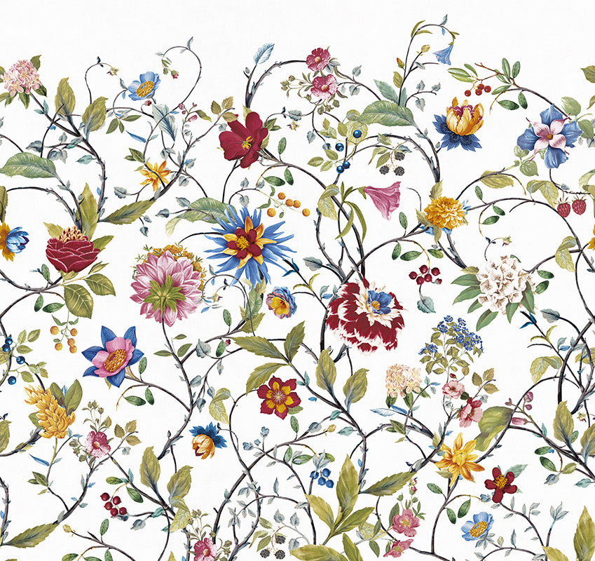 Flowery hug - papel de colgadura LondonArt 18518