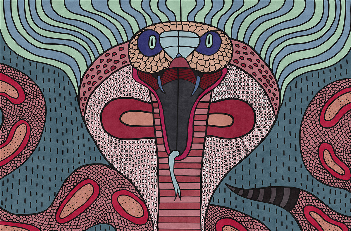 Cobra - papel de colgadura LondonArt 19005