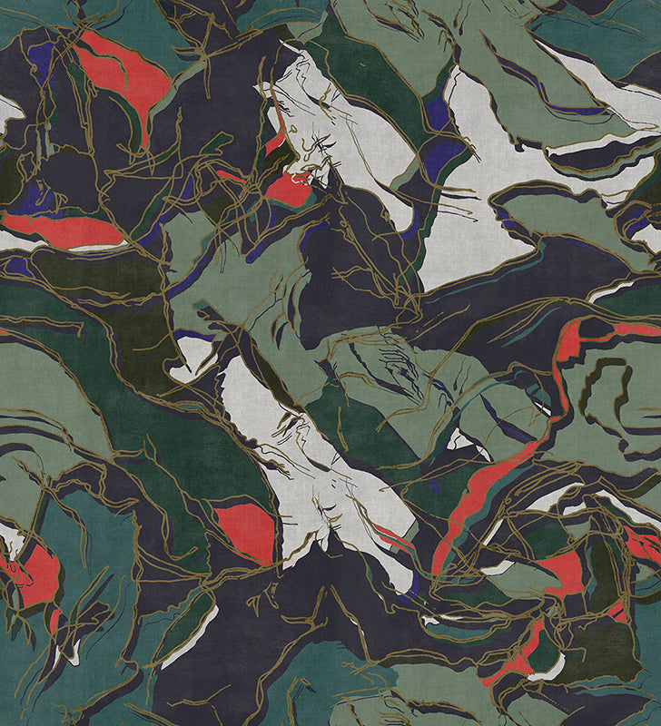 Top view - papel de colgadura LondonArt 19020