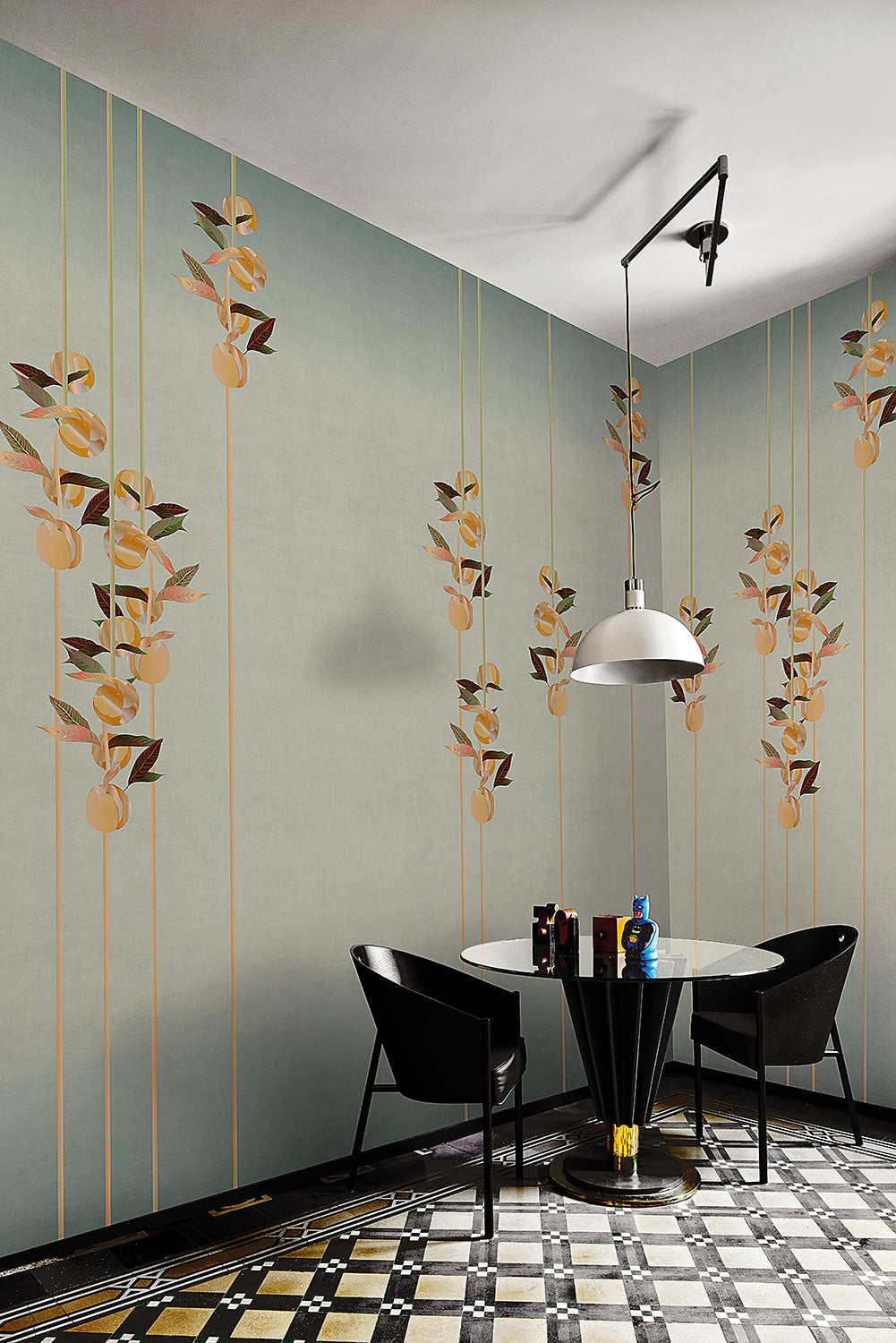 Peach - papel de colgadura LondonArt 19028