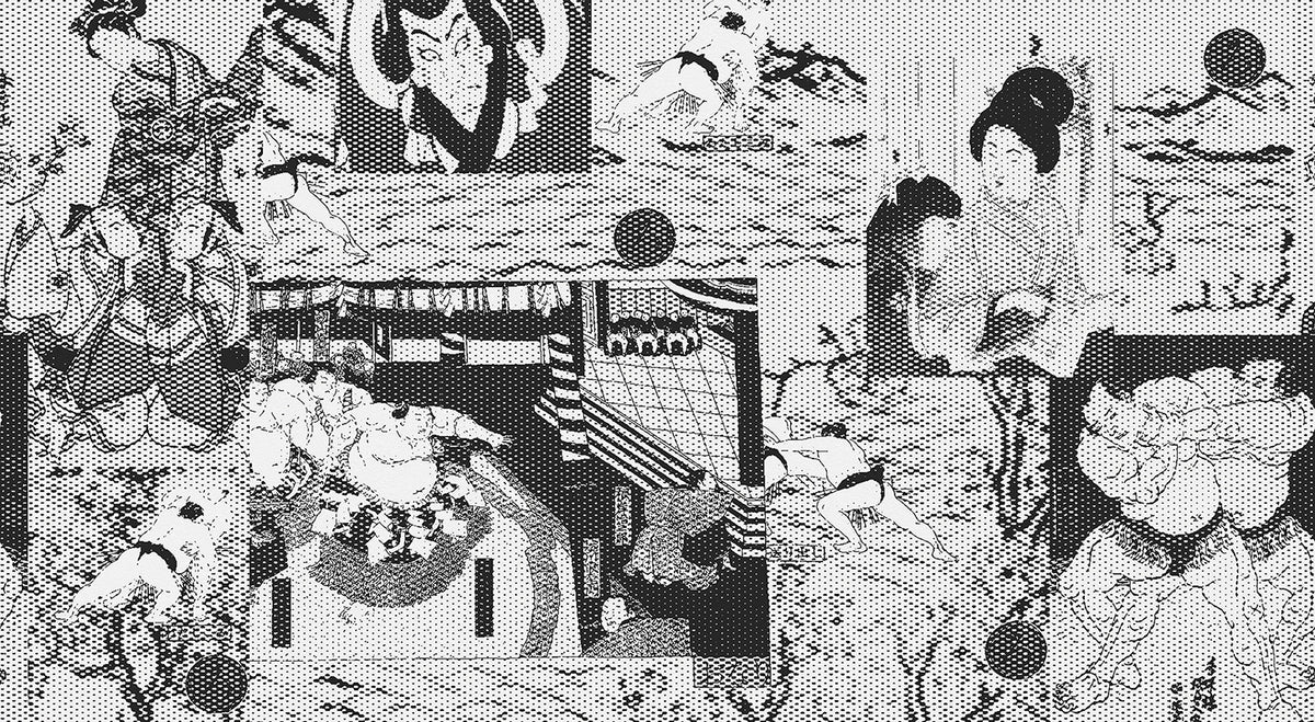Sumo - papel de colgadura LondonArt 20022