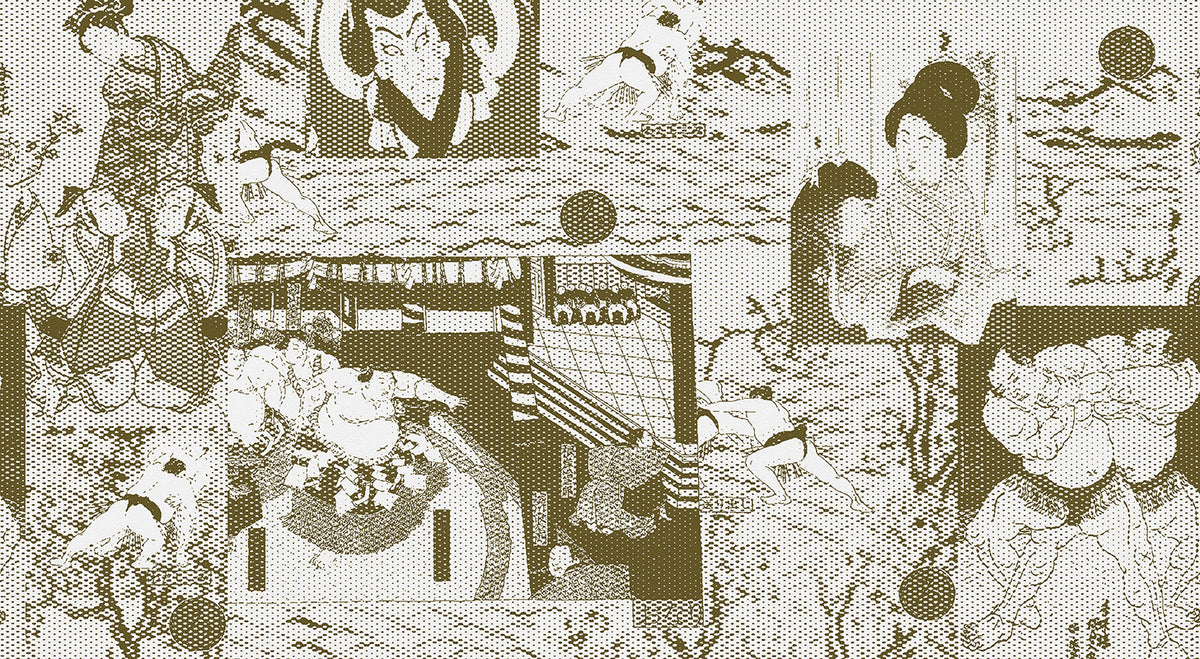 Sumo - papel de colgadura LondonArt 20022