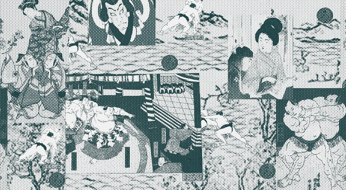Sumo - papel de colgadura LondonArt 20022