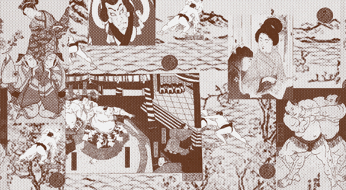 Sumo - papel de colgadura LondonArt 20022