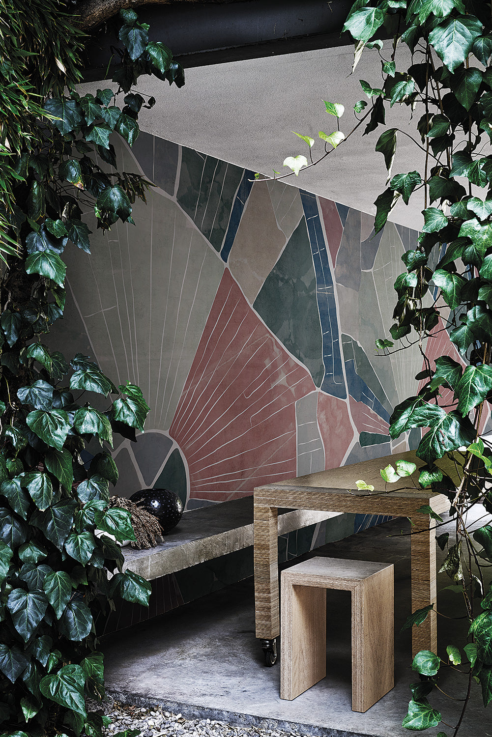 Above the fields - papel de colgadura LondonArt 20513
