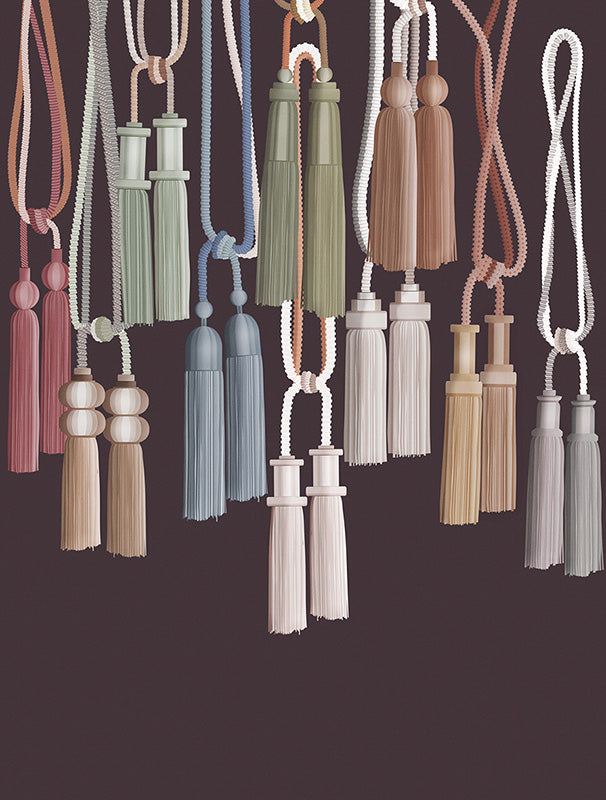 Tassels - papel de colgadura LondonArt 21002