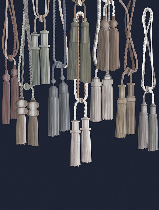 Tassels - papel de colgadura LondonArt 21002