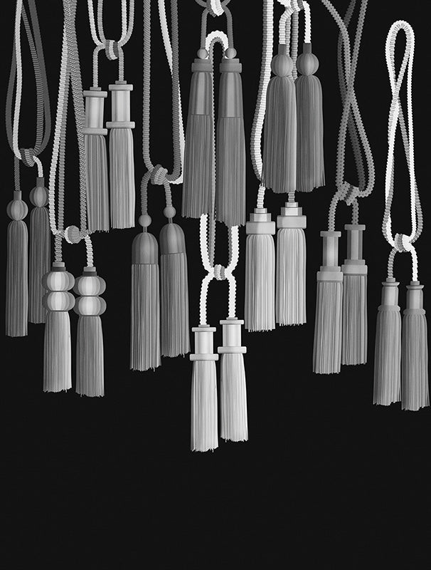 Tassels - papel de colgadura LondonArt 21002