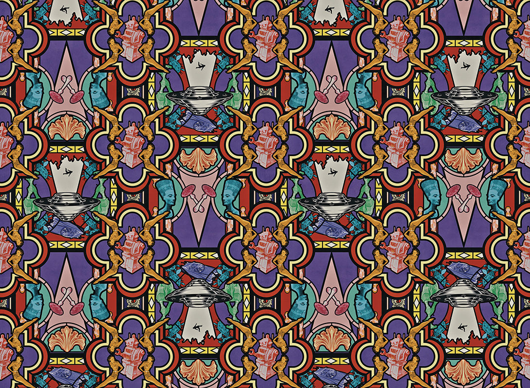 Vitrail - papel de colgadura LondonArt 21007