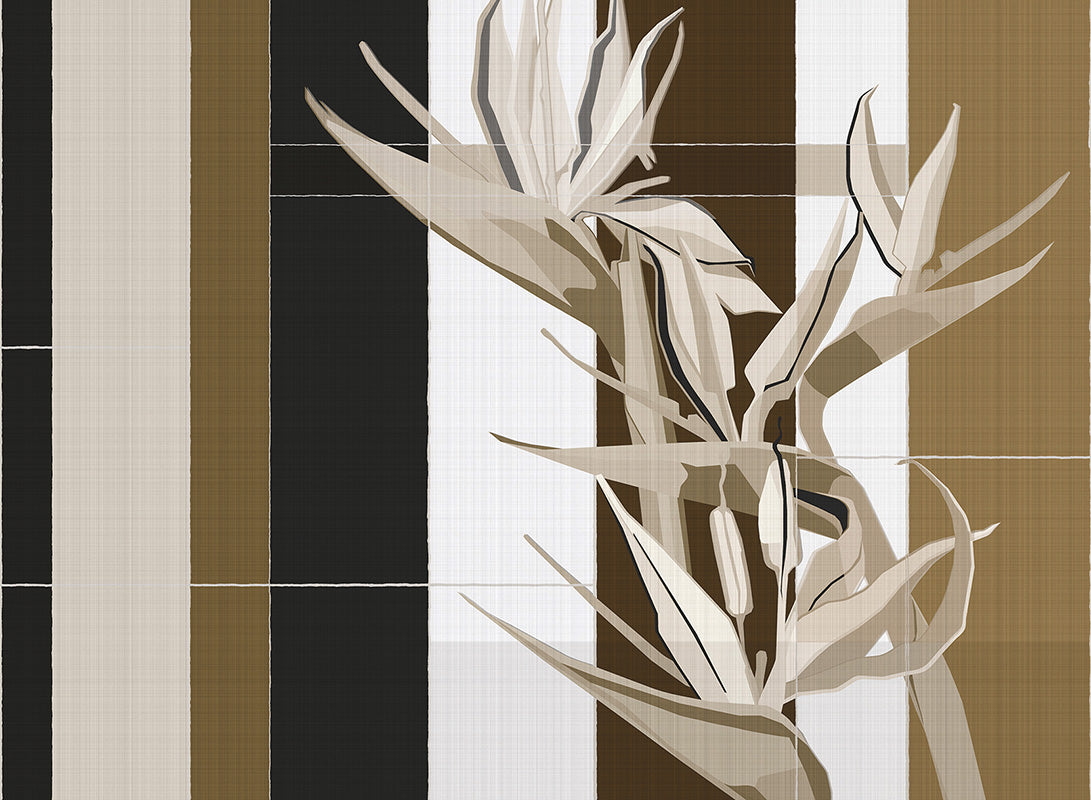 Strelitzia - papel de colgadura LondonArt 21012