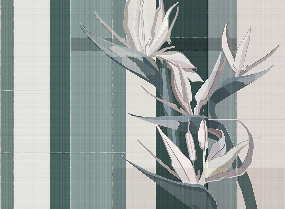 Strelitzia - papel de colgadura LondonArt 21012