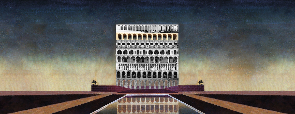 Evoluzione della civiltà italiana - papel de colgadura LondonArt 21033