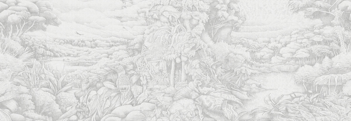Over The Hills And Far Away - papel de colgadura LondonArt 24013