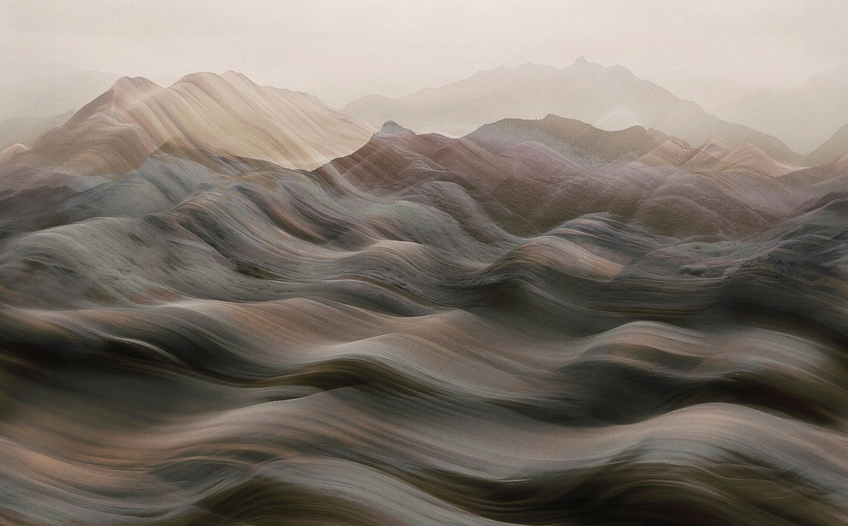 Rainbow Mountain - papel de colgadura LondonArt 24030
