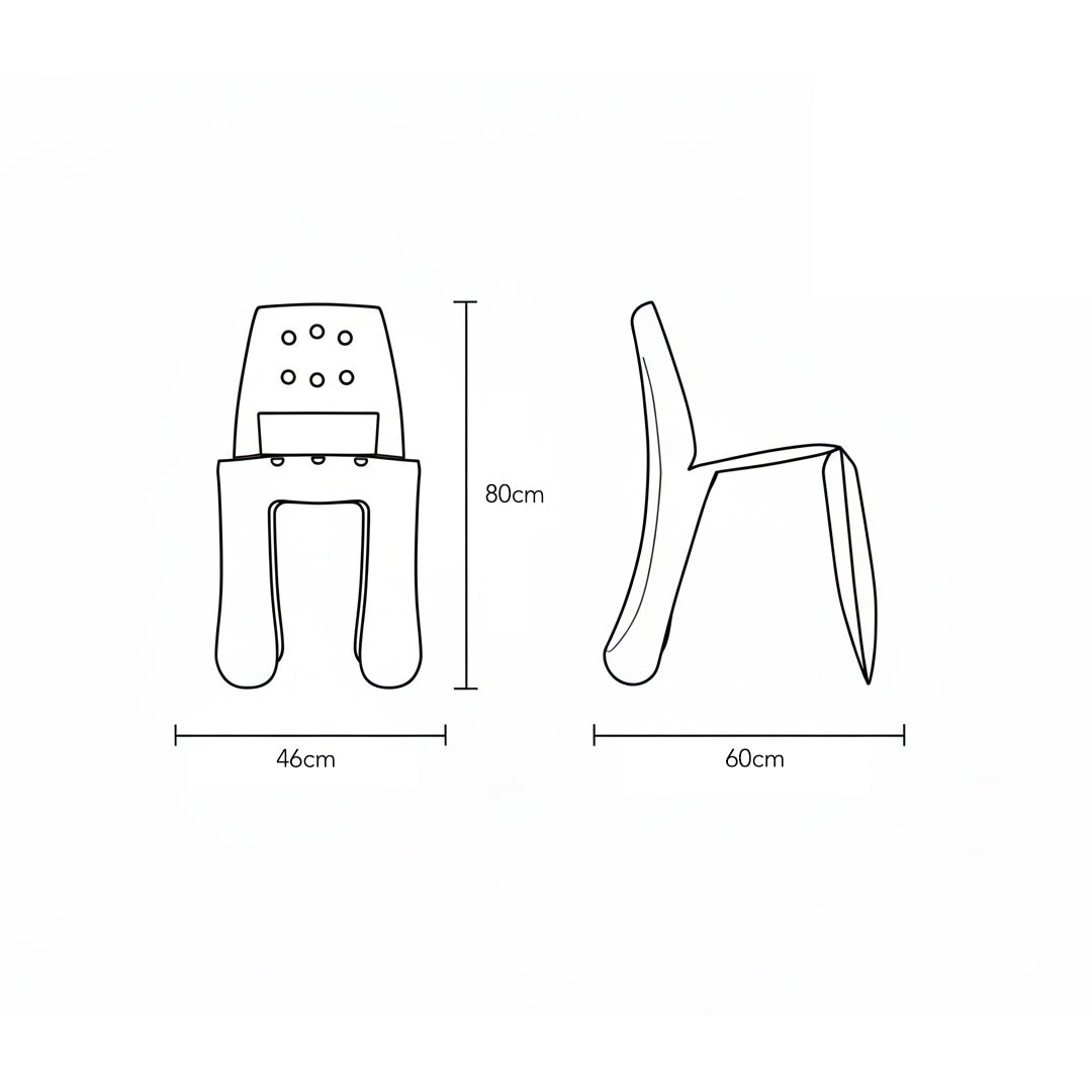 Chippensteel Silla inox